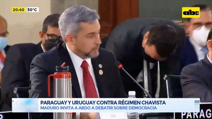Cumbre de Celac: Paraguay y Uruguay contra régimen chavista