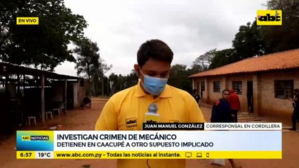 Asesinato de mecánico: detienen en Caacupé a otro supuesto implicado