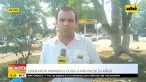 Gran concurrencia en vacunatorio de Coronel Oviedo