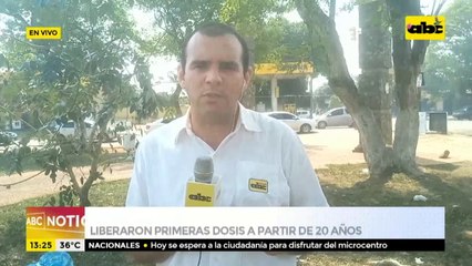 Gran concurrencia en vacunatorio de Coronel Oviedo