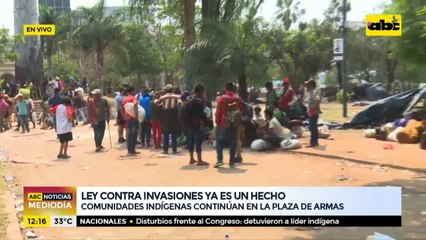 Indígenas liberan la Plaza de Armas y volverán a sus comunidades