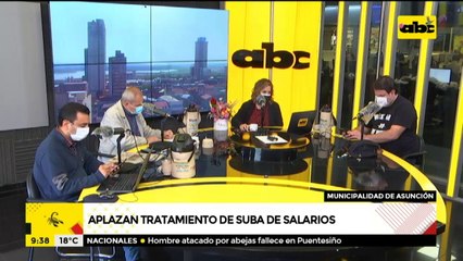 Junta Municipal de Asunción aplaza tratamiento de suba de salarios