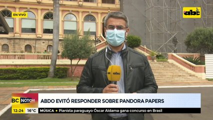 Abdo evitó responder sobre Pandora Papers