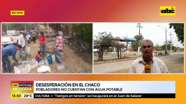Pobladores del interior de Fuerte Olimpo no cuentan con agua potable