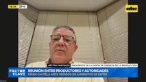 Reunión entre productores y autoridades