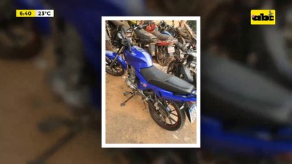 Mediante GPS recuperan motocicleta robada