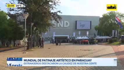 Mundial de patinaje artístico en Paraguay