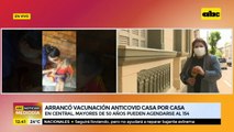 Arrancó vacunación anticovid casa por casa