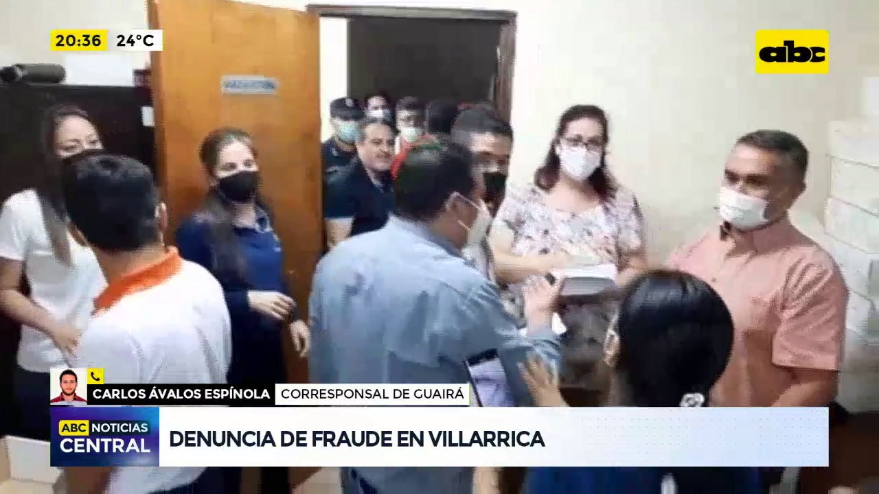 Denuncia de fraude en Villarrica