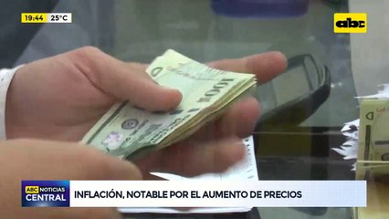 Inflación, notable aumento de precios