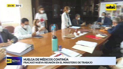 Huelga de médicos continúa