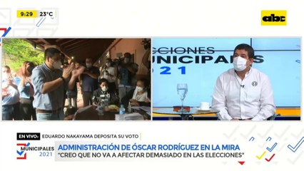 Apuntando al 2023, Hugo Velázquez pide apoyo de Mario Abdo