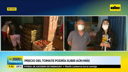 Precio del tomate podría subir aún más