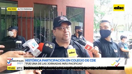 Inicia cierre de locales electorales en CDE