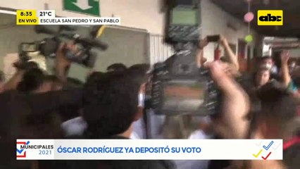 "Nenecho" votó, culpó a la prensa de "engendrar odio" y dijo que pidió una auditoría a César Ojeda