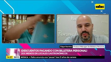 Descuentos pagando con la Billetera Personal
