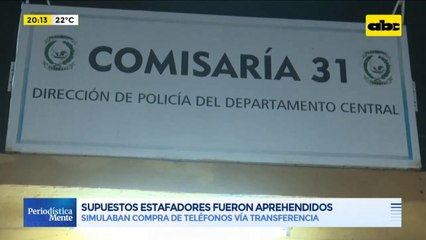 Supuestos estafadores fueron aprehendidos