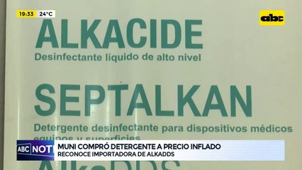 Municipalidad de Asunción compró detergente a precio inflado