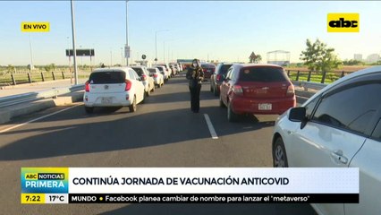 Avanza aplicación de dosis anticovid en la Costanera