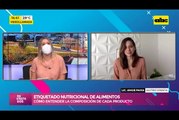 El etiquetado nutricional sobre los alimentos que consumimos todos los días