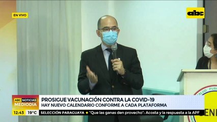 Aplicarán tercera dosis a vacunados hasta el 30 de abril