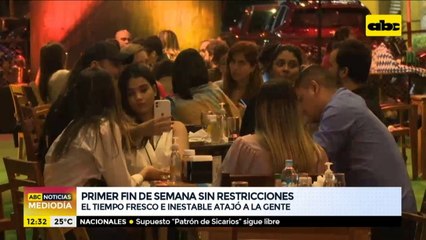 Primer fin de semana sin restricciones