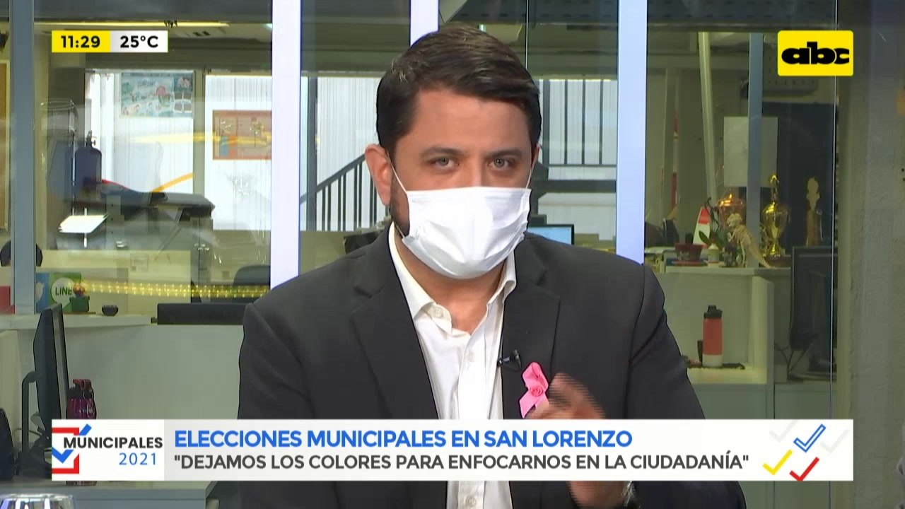 San Lorenzo: la ciudadanía está cansada del sistema, según candidato opositor