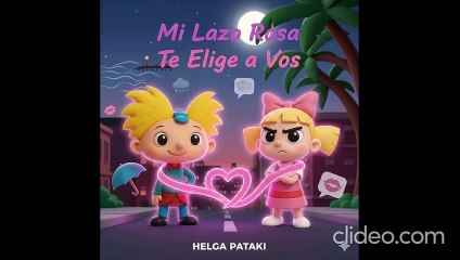 Helga le canta a arnold Mi Lazo Rosa Te Elige a Vos
