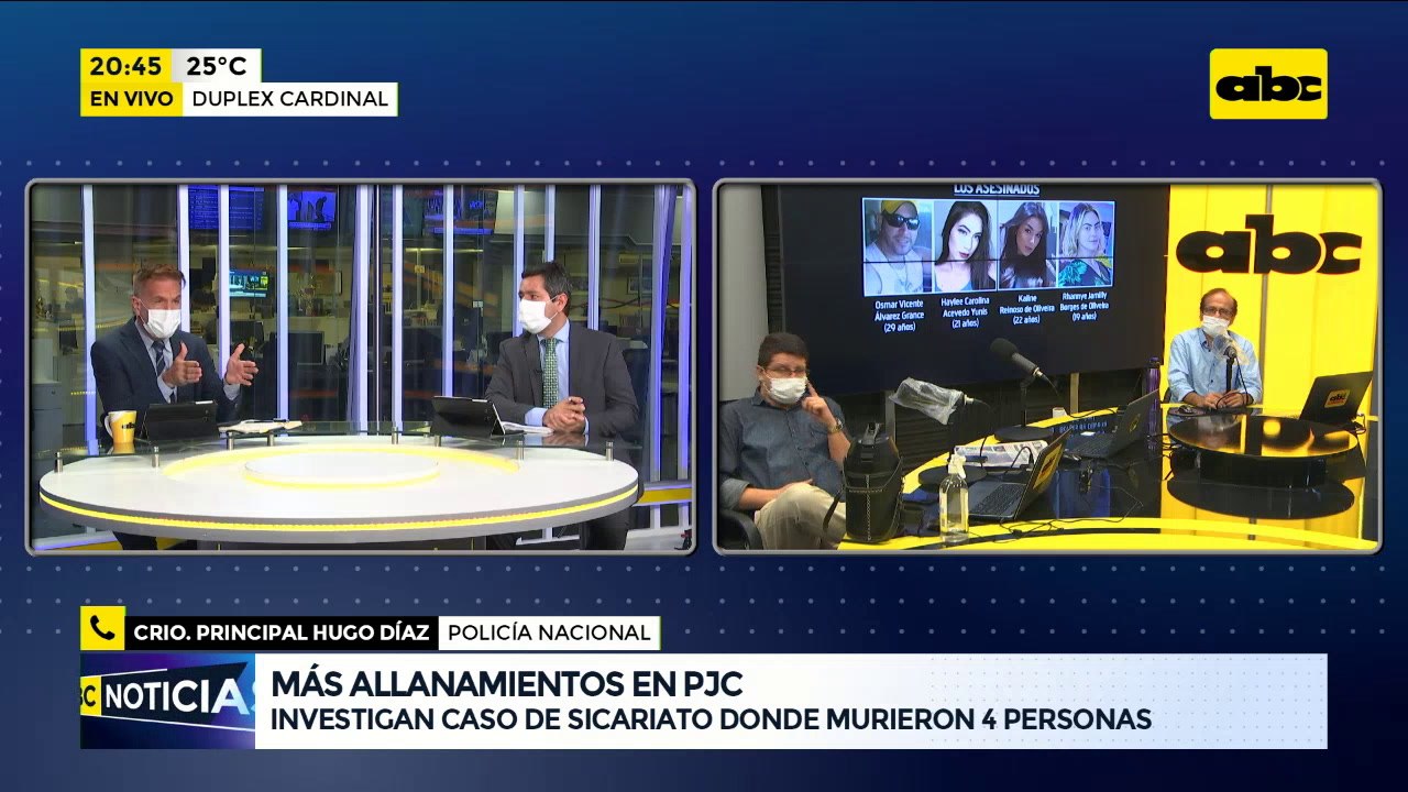 Más allanamientos en PJC