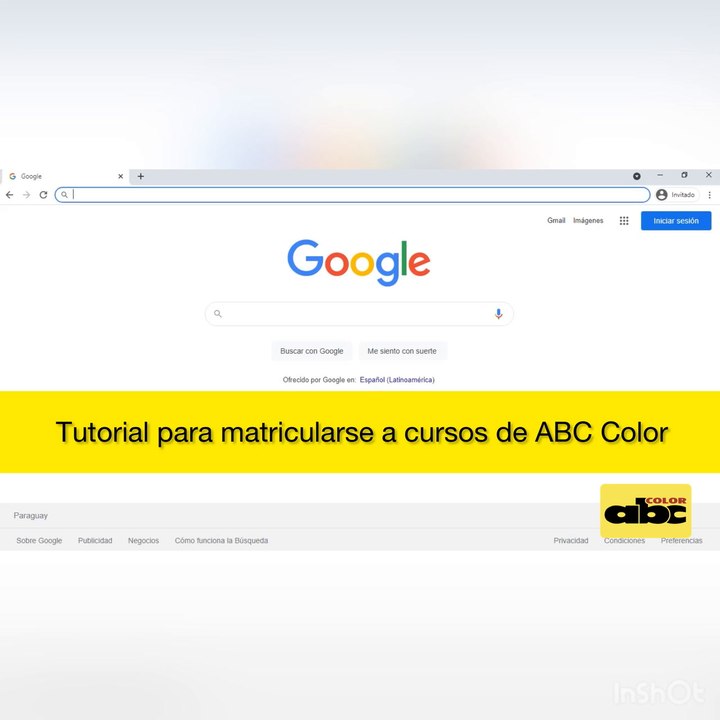 Tutorial para matricularse a cursos de ABC Color