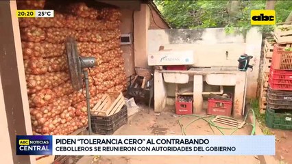 Cebolleros piden “tolerancia cero” al contrabando