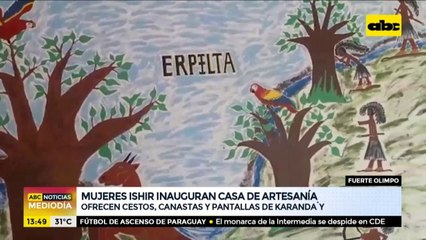 Mujeres Ishir inauguran casa de artesanía en Fuerte Olimpo