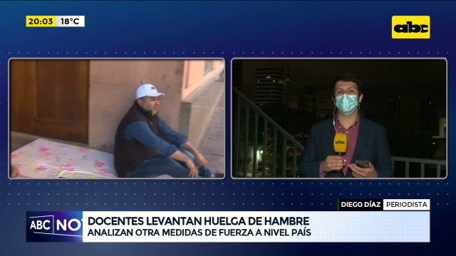 Docentes levantan huelga de hambre, pero analizan otras medidas de fuerza a nivel país