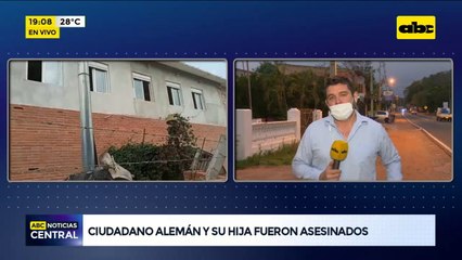 Ciudadano alemán y su hija fueron asesinados, habló el amigo de las víctimas