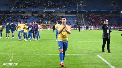 El Festejo De Blas Riveros Con Los Hinchas Del Brøndby If