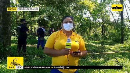 Feminicidio en Franco: hallan el cuerpo del autor a metros del cadáver de la víctima