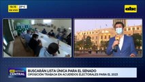 Oposición trabaja en acuerdos electorales para el año 2023