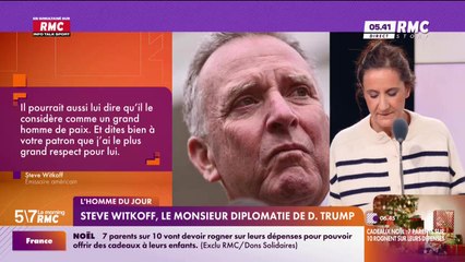 Le Portrait de Virginie Phulpin : Steve Witkoff, le monsieur diplomate de D. Trump - 02/12