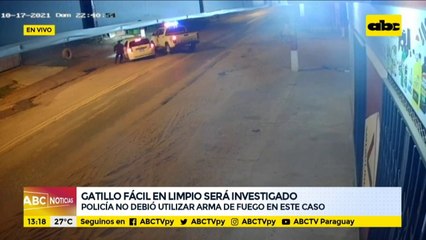 Caso de gatillo fácil en Limpio será investigado