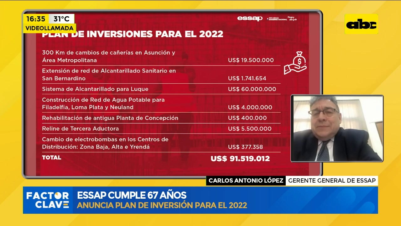Essap Cumple 67 Años