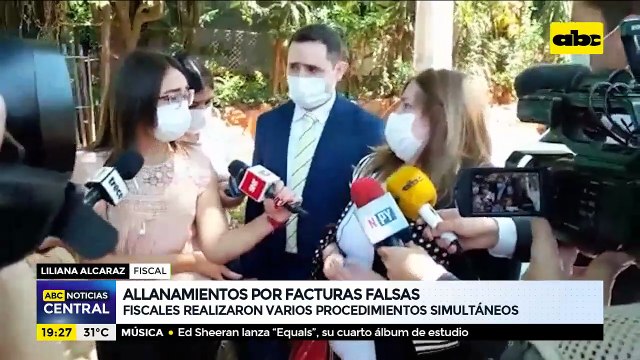 Allanamientos simultáneos por caso de facturas falsas