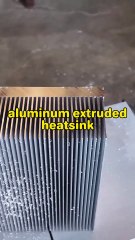 extruded aluminum heatsink for led lighting