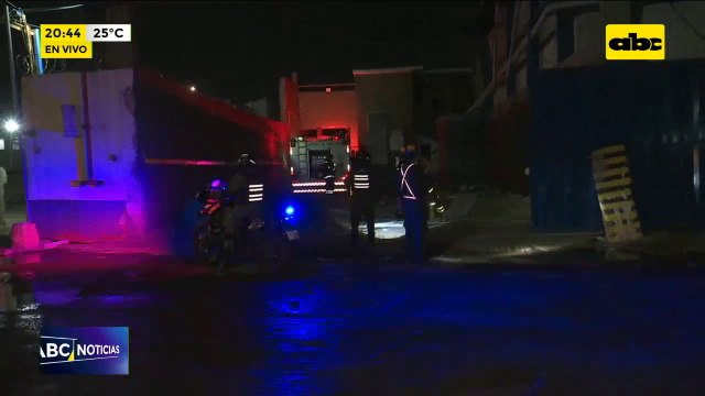 Bomberos Voluntarios volvieron a llegar al frigorífico Athena Foods