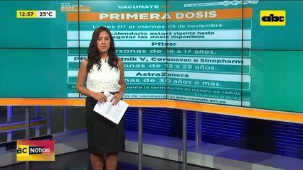 Convocan a adolescentes de 16 a 17 a vacunarse contra el coronavirus