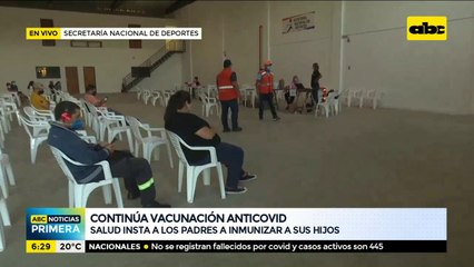 Persiste Baja Concurrencia De Personas En Vacunatorio