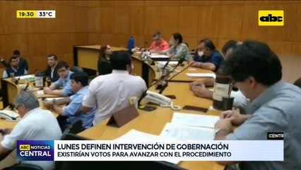 Concejales de Central postergaron el tratamiento de la intervención de la Gobernación
