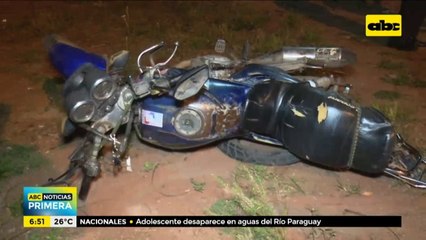 Violento choque en San Antonio deja dos heridos