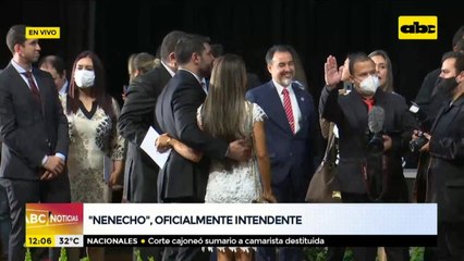 Nenecho, oficialmente intendente de Asunción