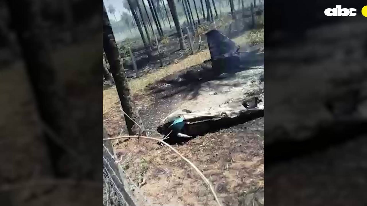 Caída De Avioneta En Piribebuy