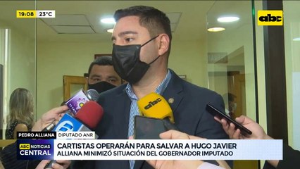 Cartistas minimizaron la situación del gobernador Hugo Javier González